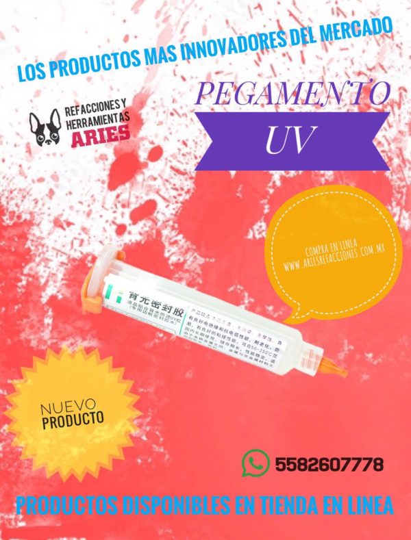 Pegamento UV 10ml HST-706