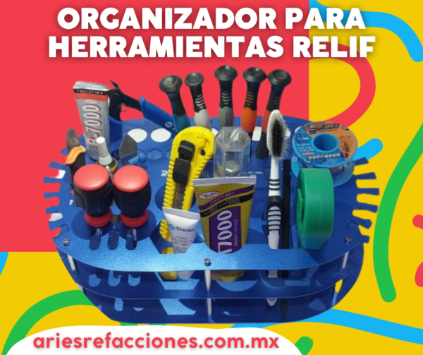 Organizador para herramientas relif