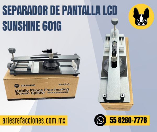 Separador de Pantalla Lcd Sunshine 601G