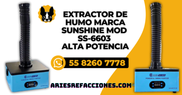 Extractor de Humo Marca Sunshine